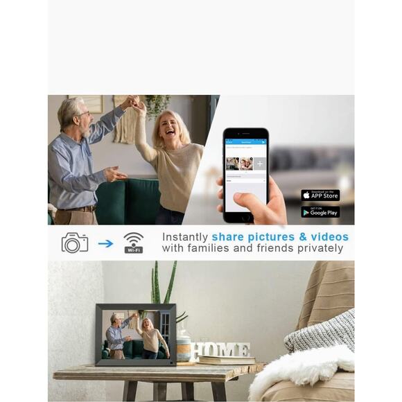 BSIMB Smart Digital Picture Frame - Picture 3 of 7